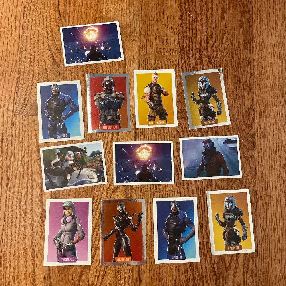 Lot of 116 Random Panini Fortnite Series 1 Stickers/Trading Cards! - Picture 14 of 15